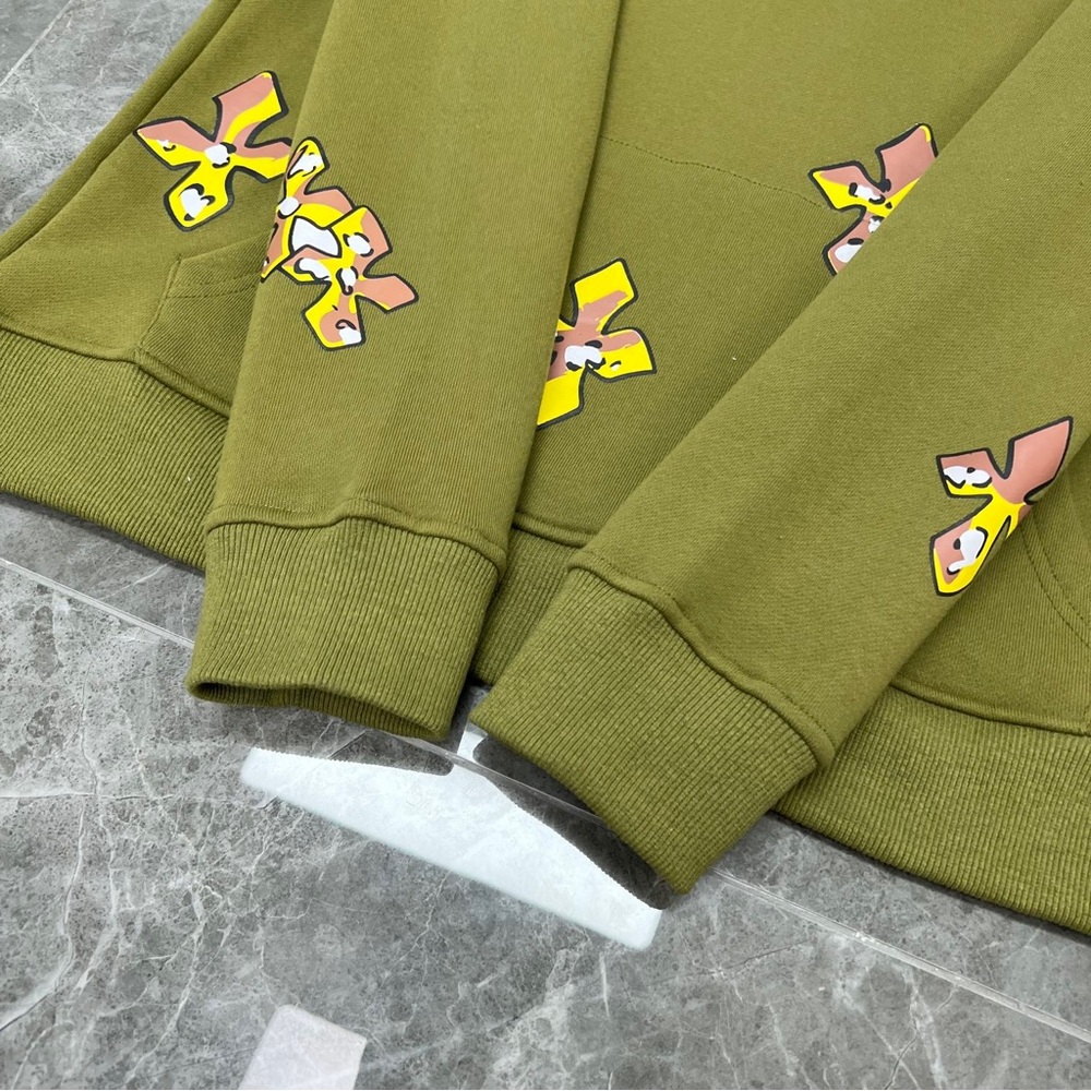 ⭐️⭐️Chrome Hearts Graffiti Spider Web Hoody Sweatshirt - Picture 8 of 8